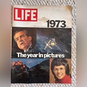 1973 LIFE Special Report Magazine - White/Cream Cover